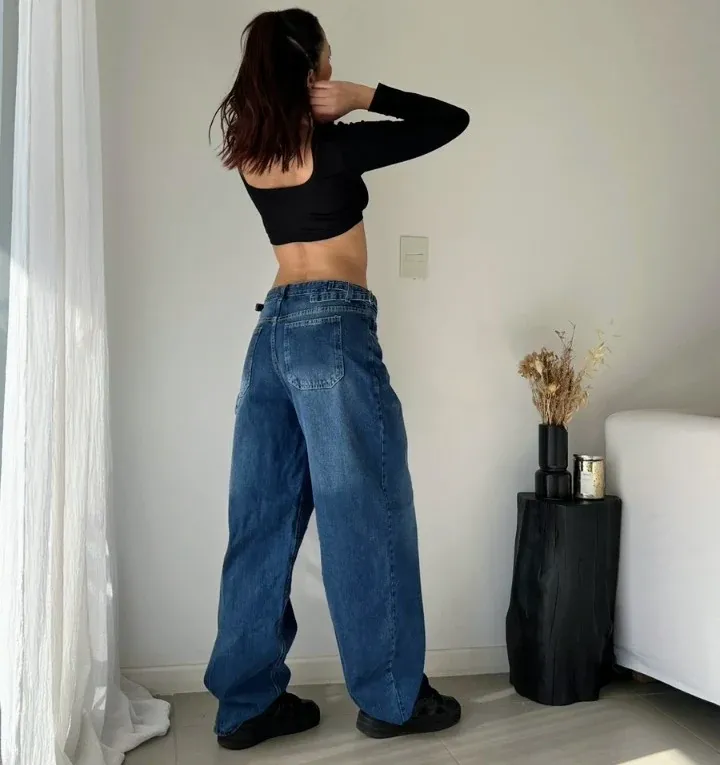 Baggy Azul con regulador
